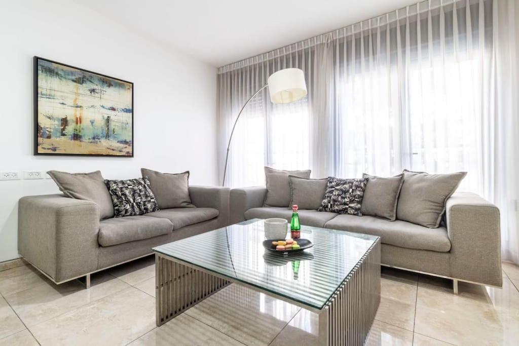 Luxury 3 Bedroom Apt, Harav Kook7 예루살렘 외부 사진