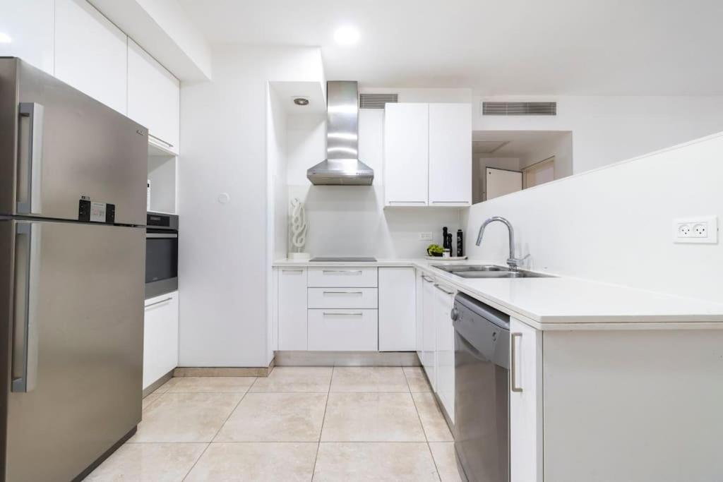Luxury 3 Bedroom Apt, Harav Kook7 예루살렘 외부 사진